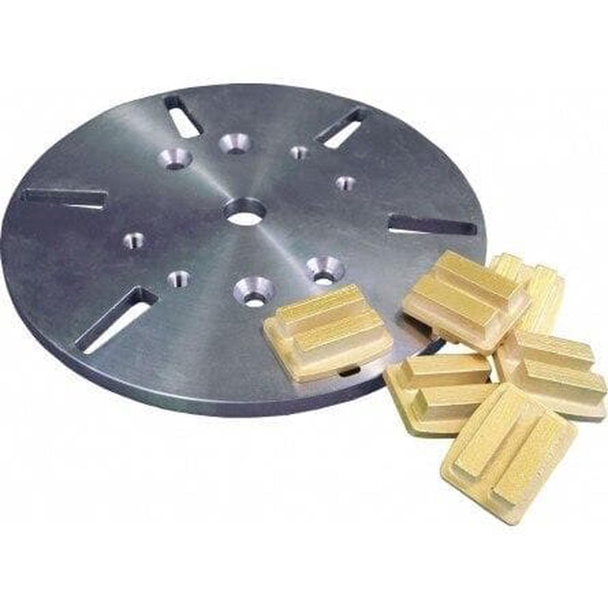 Diamond Grinding Shoes - Medium | Double Bar | 150 Grit