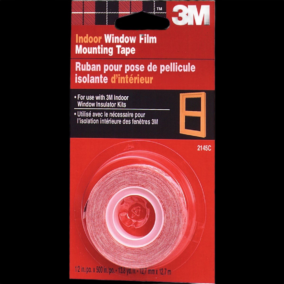 3M Indoor Window Film Mounting Tape 12 in x 500 in