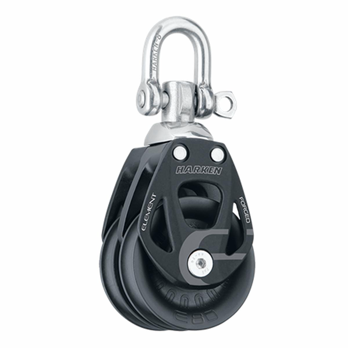 80 mm Aluminum Element Double Block Swivel