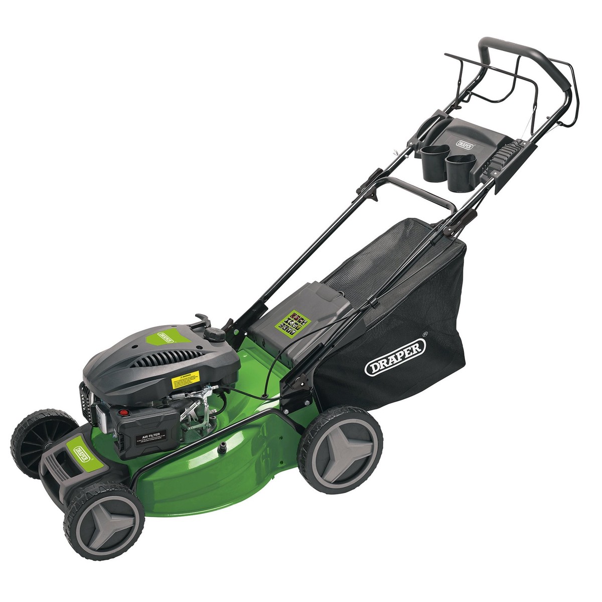 Draper 08673 510mm Self-Propelled Petrol Lawn Mower (173cc/4.4HP)
