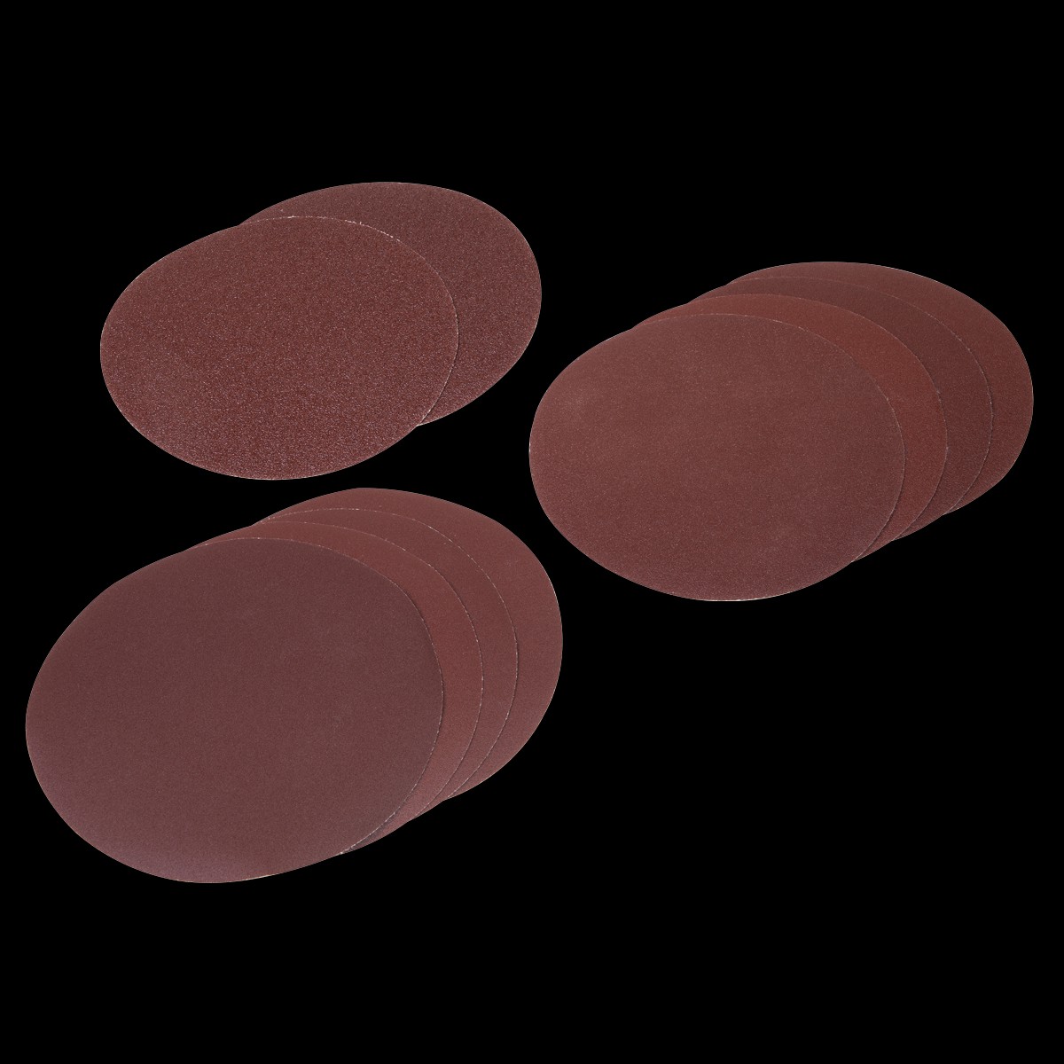 Sealey SSDS01 Hook-and-Loop Sanding Disc Set 150mm