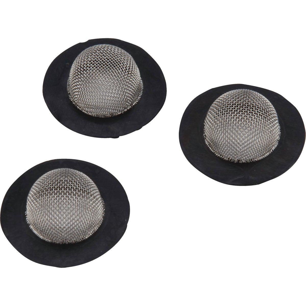 Camco Stainless Steel Mesh 1 In RV Washer with Filter (3-Pack)