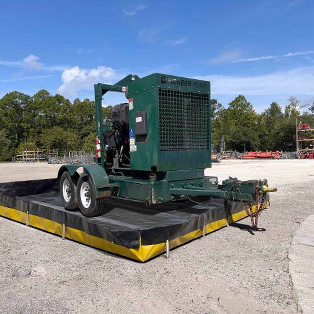 Ultra-Containment Berm, Economy Model RPE, 12' x 20' x 1', 30 MIL