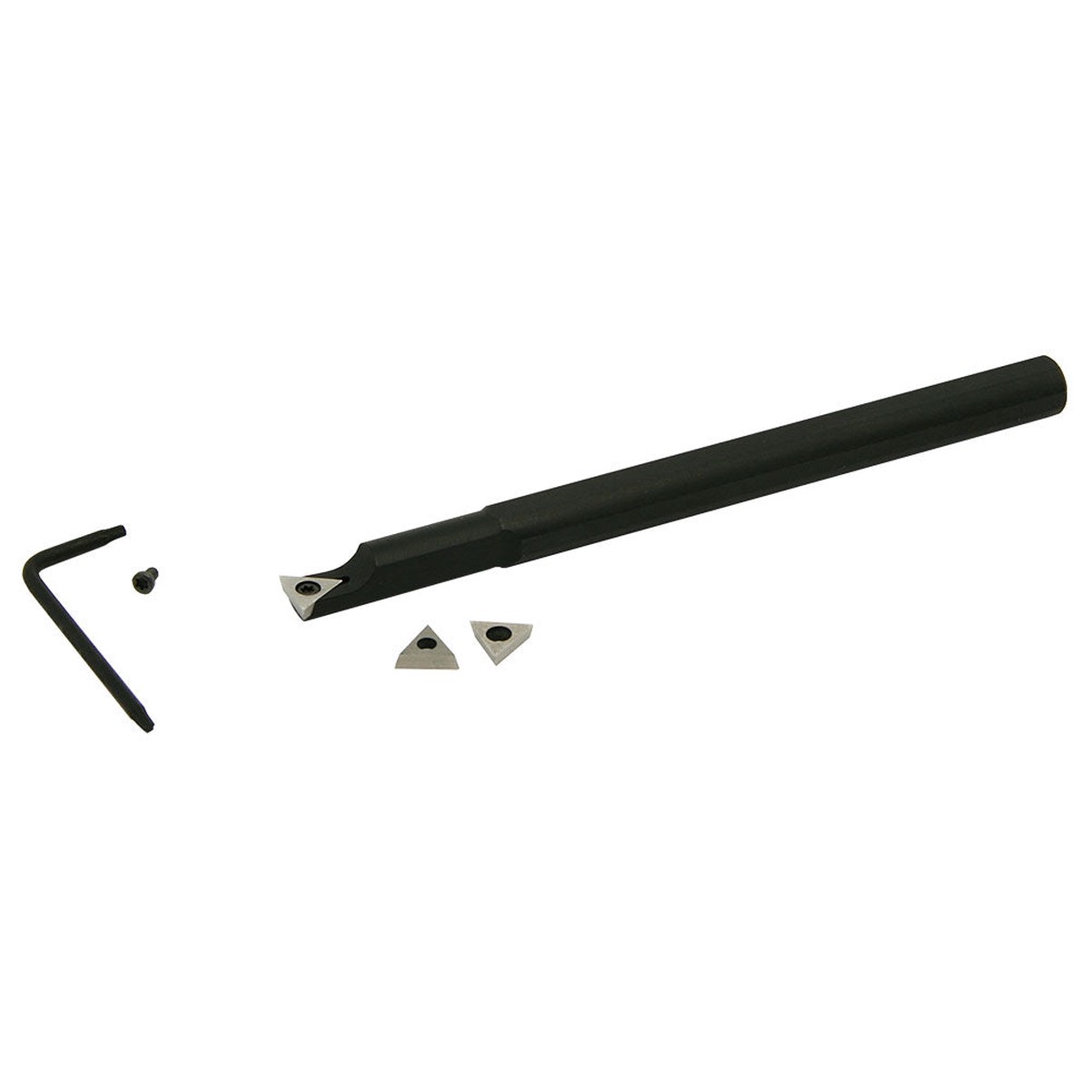Boring Bar, 3/8" Indexable, HSS Triangle Inserts, A R Warner Kit #12