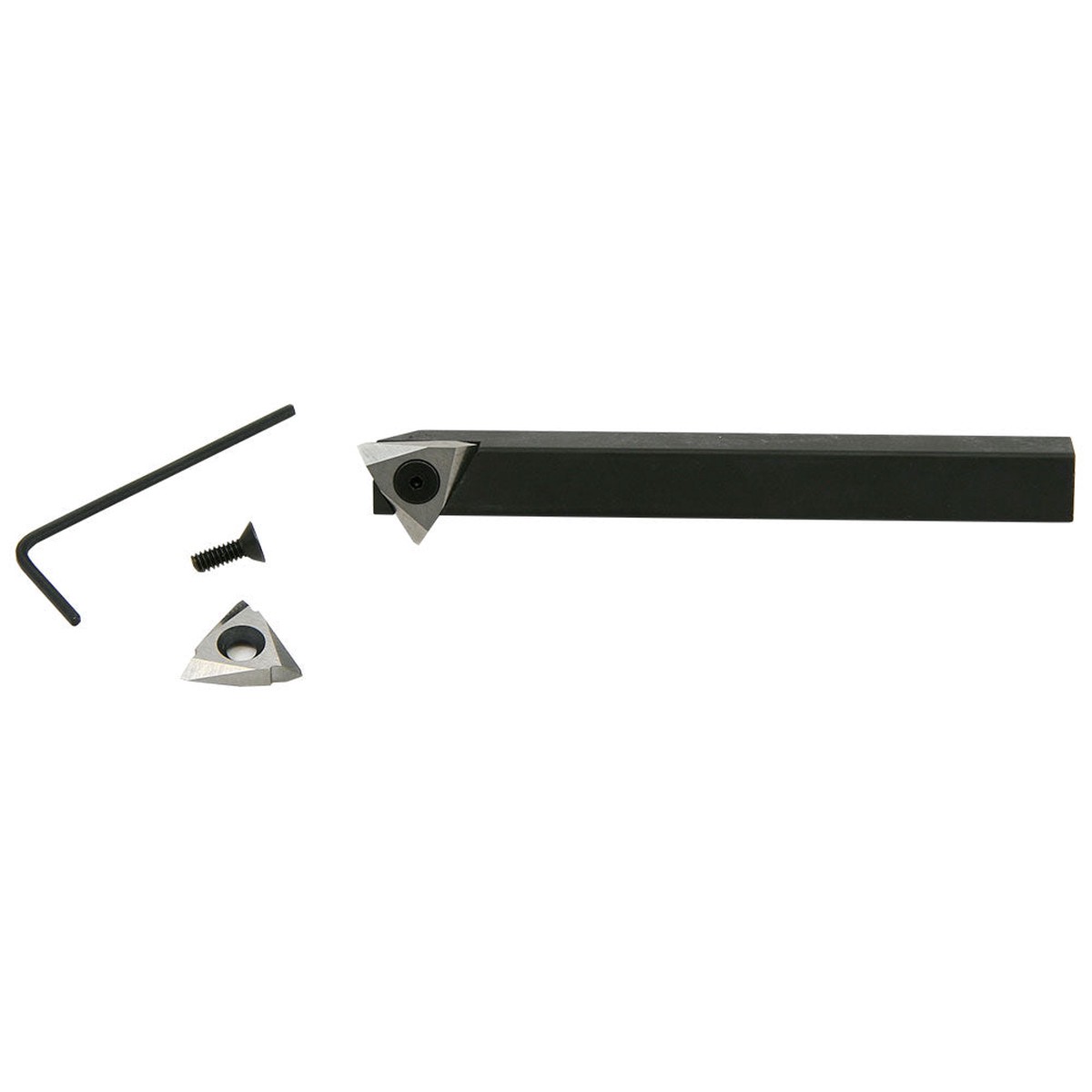 Threading Tool, External, 3/8" Indexable, HSS Triangle Inserts, A R Warner Kit #17