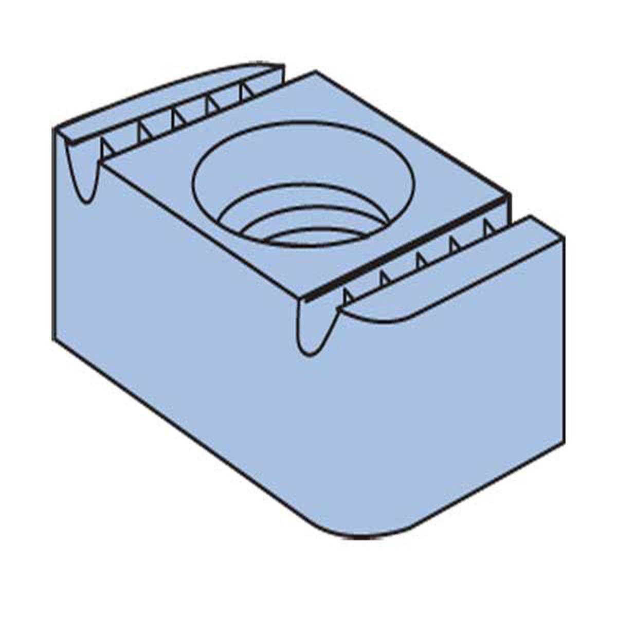 Nut P3010M12H HDG