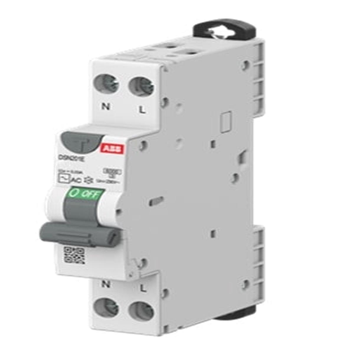 RCBO Single Module 1P&N 6A 30mA 6kA