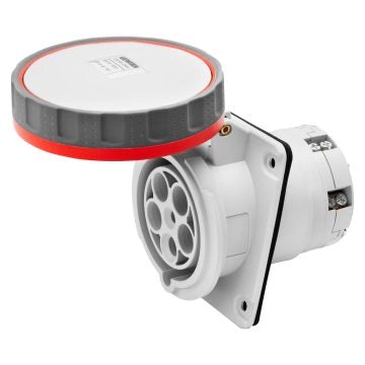 Socket Outlet 415V 125A 3P+E IP66/67 W/P Flush