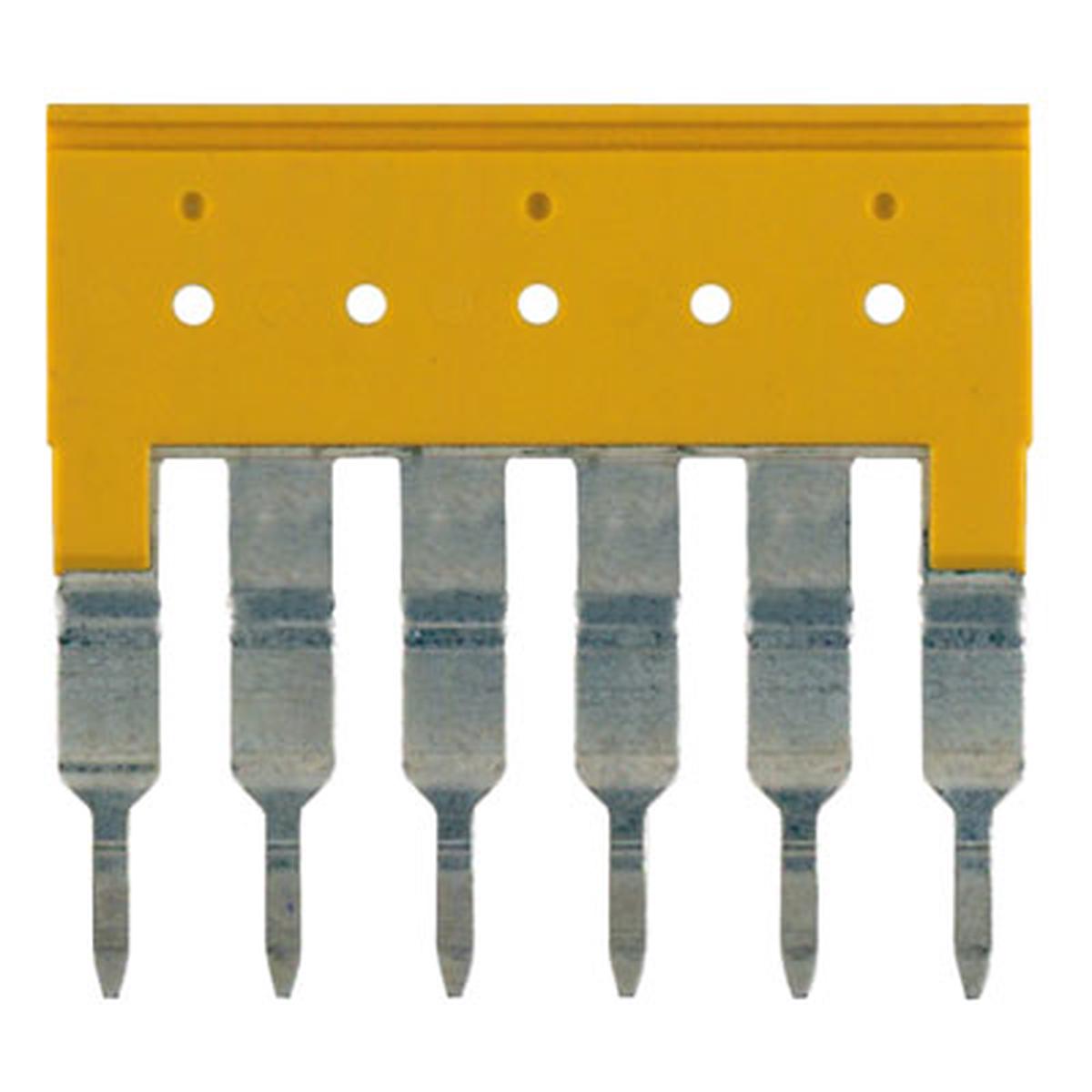 ZQV4/6 Cross Connection 6Way Yellow for ZDU4