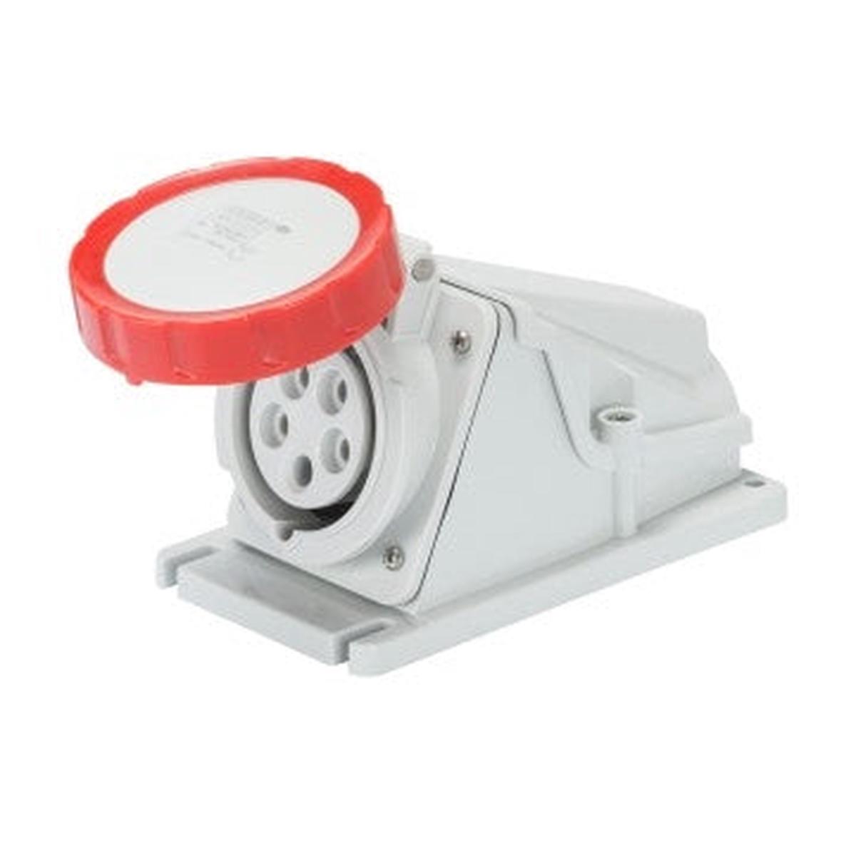 Socket Outlet 415V 16A 3P+E IP67 Surf 90Deg