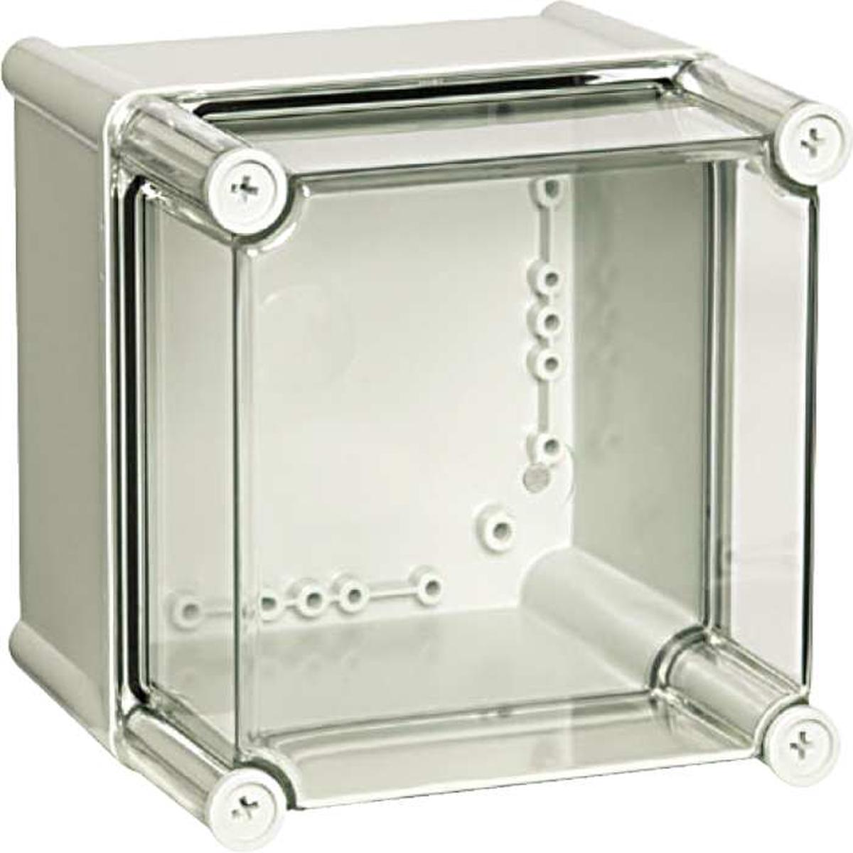 P1-TS Enclosure 190 x 190 x 130mm Clear