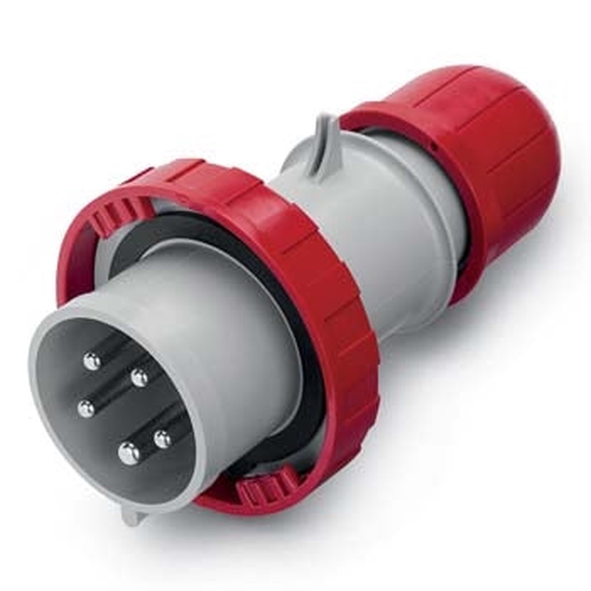 Plug 125A 3PNE 5Pin 415V Red IP67