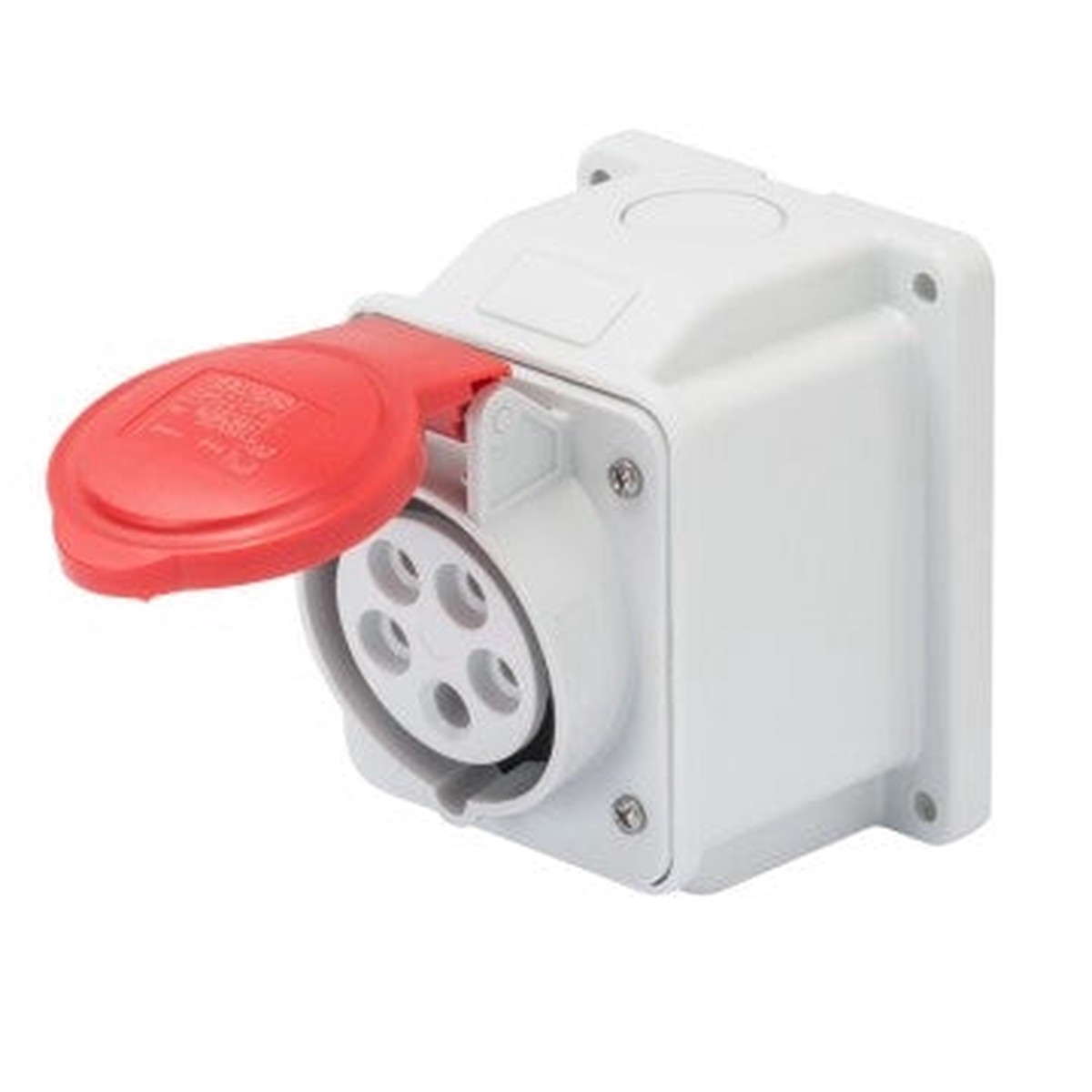 Socket Outlet 415V 32A 3P+E IP44 Surface