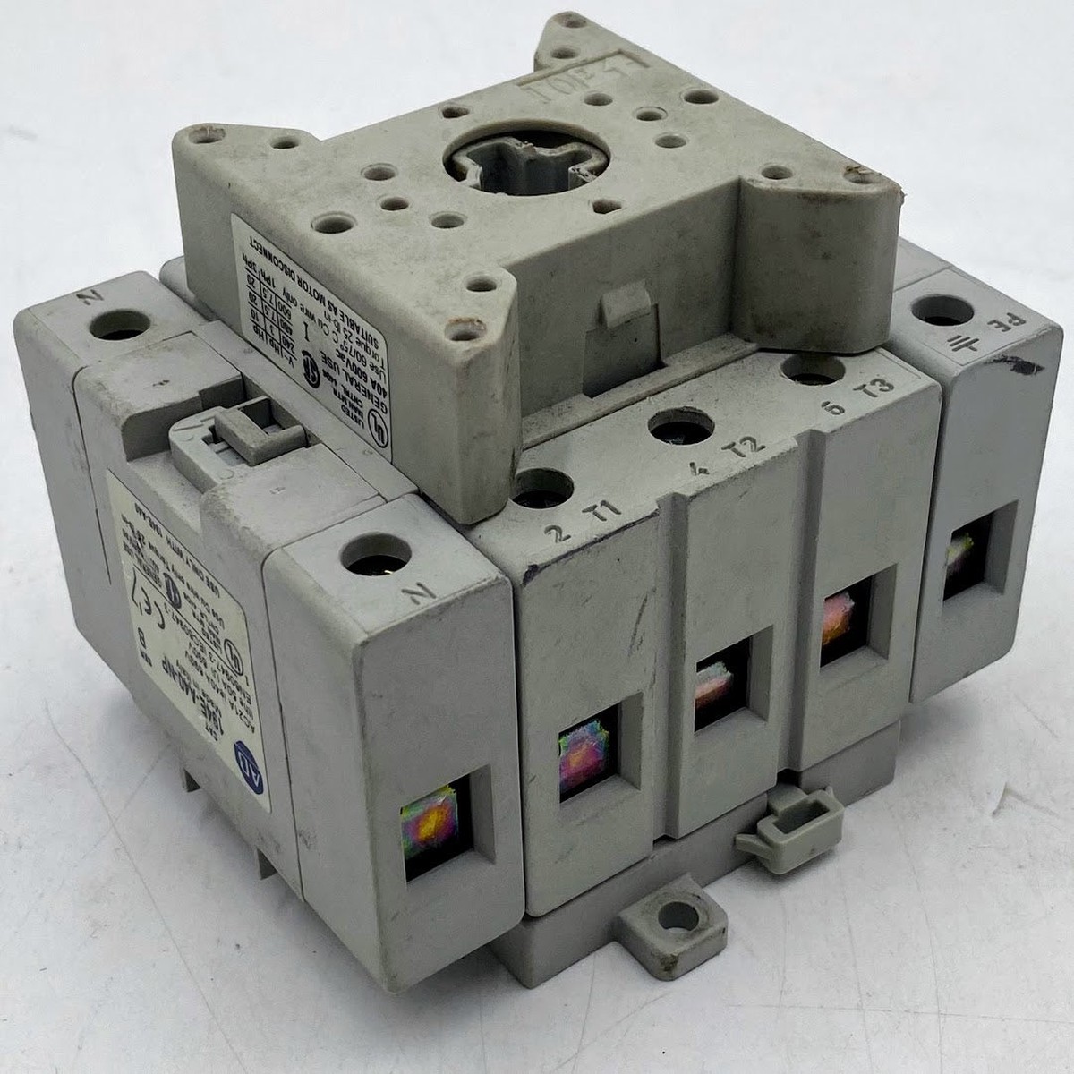 Allen Bradley Load Switch Assembly, 194E-A40-NP, 194E-A63-PE, 194E-A40-1753