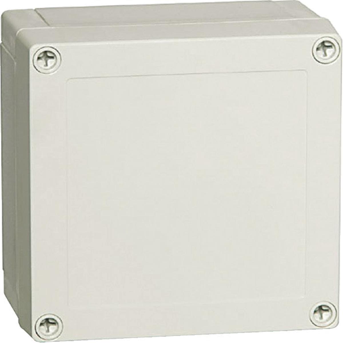 MNX PC Enclosure 130 x 130 x 75mm Grey High Base