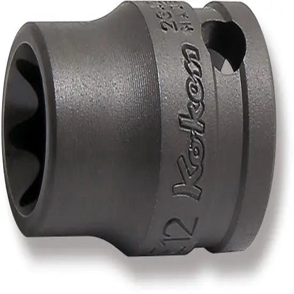 3/8 Sq. Dr. Industrial TORX E12 Socket - Length 26mm
