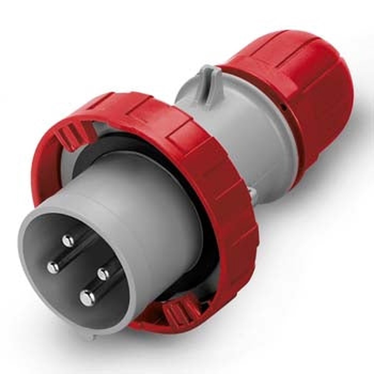 Plug 63A 3PE 4Pin 415V Red IP67