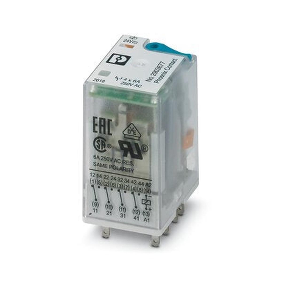 REL-IR4/LDP-24DC/4X21 Relay Plug In 24VDC 4x CO
