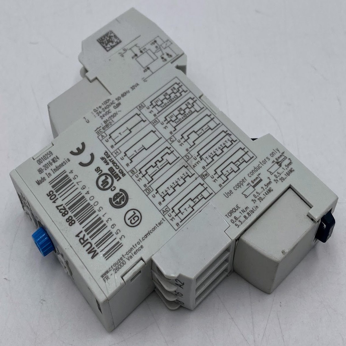 Crouzet MUR1 88 827 105 Multifunction Timer