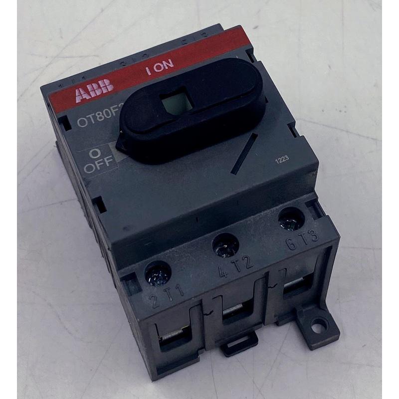 ABB OT80F3 Non-Fused Disconnect Switch 80A 3 Pole 600VAC